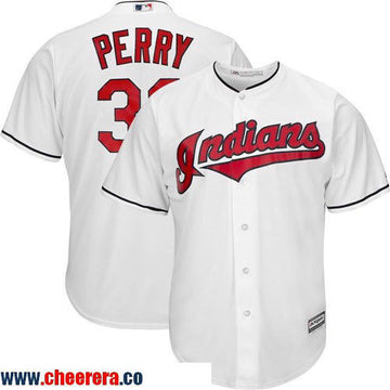 Gaylord Perry Cleveland Guardians white jersey