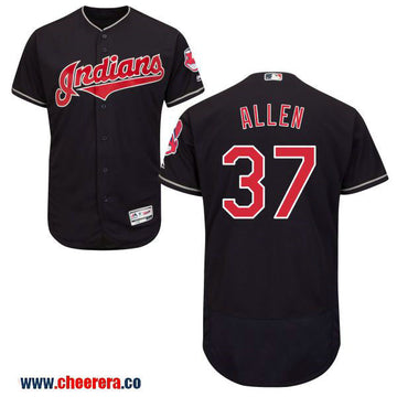 Cody Allen Cleveland Guardians navy jersey
