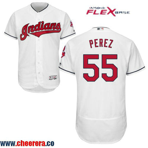 Roberto Perez Cleveland Guardians white Home jersey