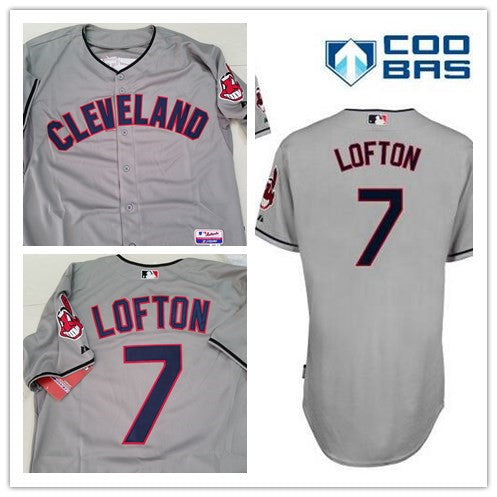 Kenny Lofton Cleveland Guardians gray Road jersey