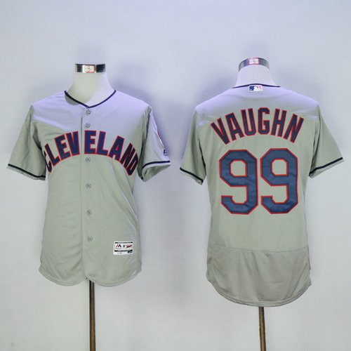 Rick Vaughn Cleveland Guardians gray Road jersey
