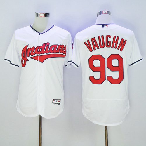 Rick Vaughn Cleveland Guardians white jersey
