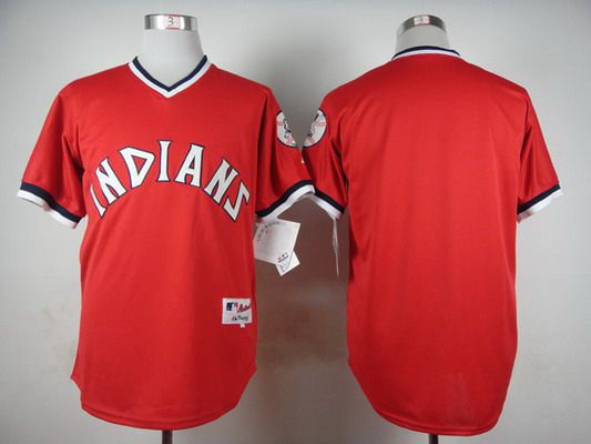 Custom Cleveland Guardians red jersey