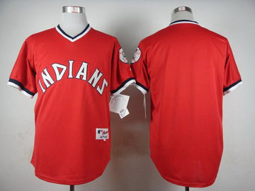Custom Cleveland Guardians red jersey