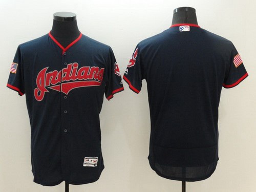 Custom Cleveland Guardians navy Fashion jersey
