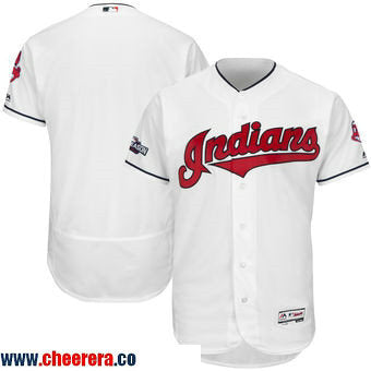 Custom Cleveland Guardians white Home jersey