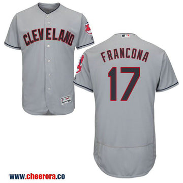 Coach Terry Francona Cleveland Guardians gray Road jersey