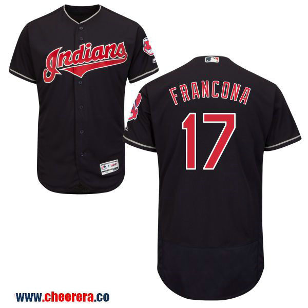 Coach Terry Francona Cleveland Guardians navy jersey