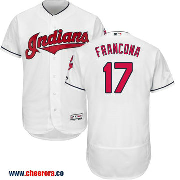Coach Terry Francona Cleveland Guardians white Home jersey