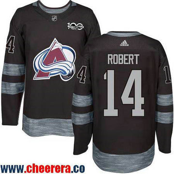 Rene Robert Colorado Avalanche black jersey