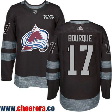 Rene Bourque Colorado Avalanche black jersey