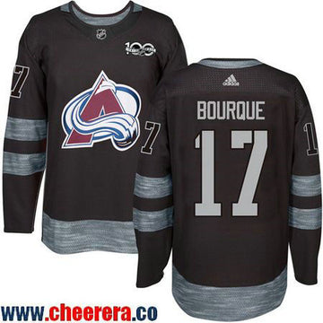 Rene Bourque Colorado Avalanche black jersey