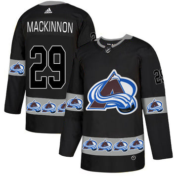 Nathan MacKinnon Colorado Avalanche black Fashion jersey