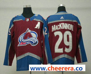 Nathan MacKinnon Colorado Avalanche red jersey