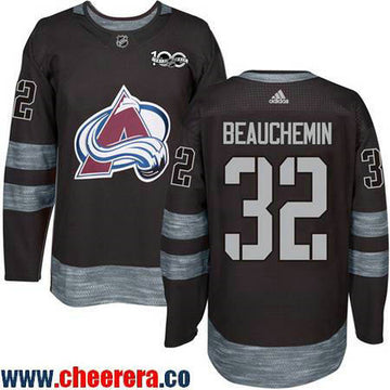 Francois Beauchemin Colorado Avalanche black jersey