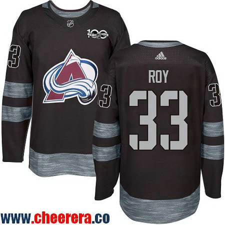 Patrick Roy Colorado Avalanche black jersey