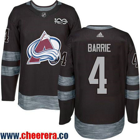 Tyson Barrie Colorado Avalanche black jersey