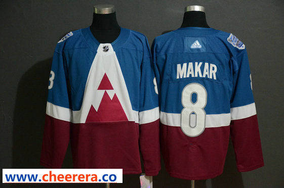 Cale Makar Colorado Avalanche blue Stadium Series jersey