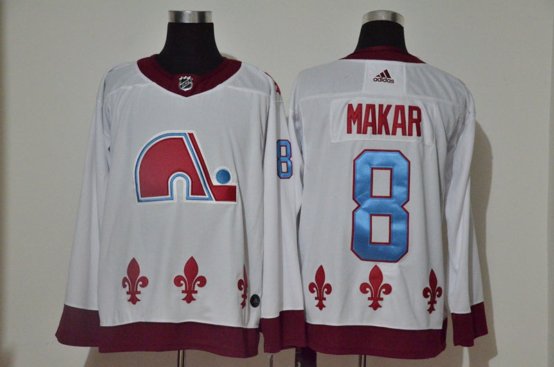 Cale Makar Colorado Avalanche white Reverse Retro jersey