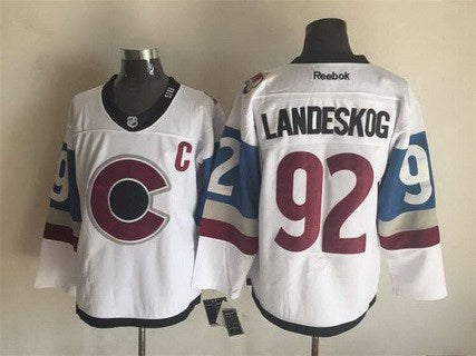 Gabriel Landeskog Reebok Colorado Avalanche white Stadium Series jersey