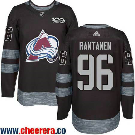 Mikko Rantanen Colorado Avalanche black jersey