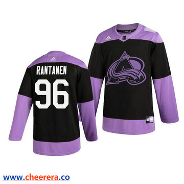 Mikko Rantanen Colorado Avalanche black jersey