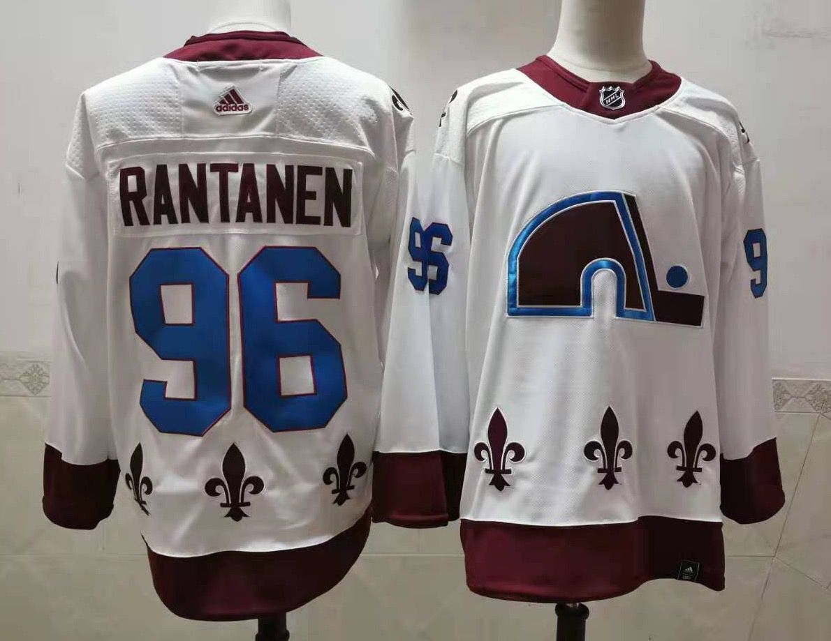Mikko Rantanen Colorado Avalanche white Retro jersey