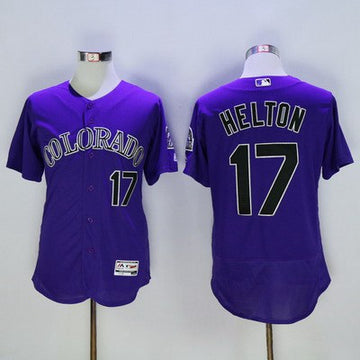 Todd Helton Colorado Rockies purple jersey