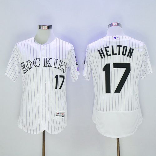 Todd Helton Colorado Rockies white jersey
