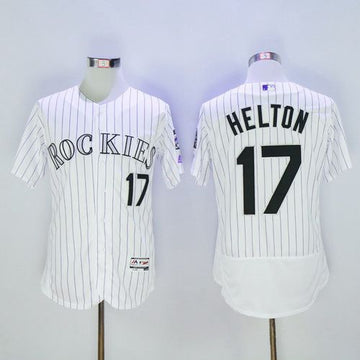 Todd Helton Colorado Rockies white jersey