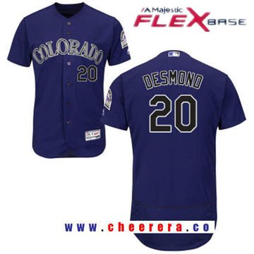 Ian Desmond Colorado Rockies purple jersey