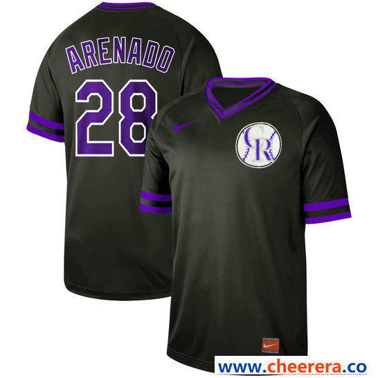 Nolan Arenado Colorado Rockies black Legend jersey