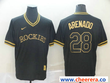 Nolan Arenado Colorado Rockies black Legend jersey
