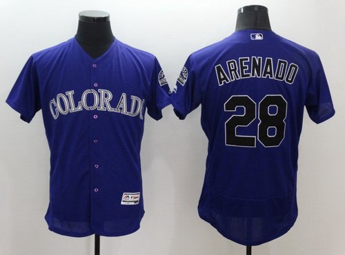 Nolan Arenado Colorado Rockies purple jersey