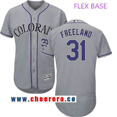 Kyle Freeland Colorado Rockies gray Road jersey