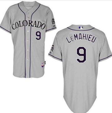 DJ LeMahieu Colorado Rockies gray Road jersey