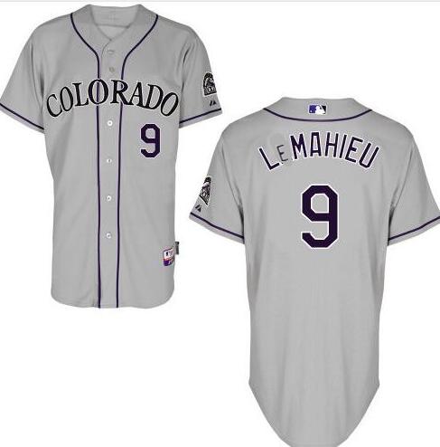 DJ LeMahieu Colorado Rockies gray Road jersey