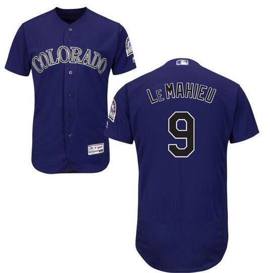 DJ LeMahieu Colorado Rockies purple jersey