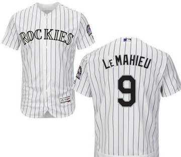 DJ LeMahieu Colorado Rockies white Home jersey