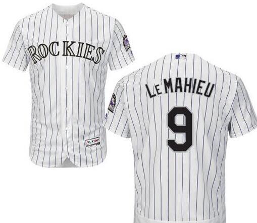 DJ LeMahieu Colorado Rockies white Home jersey