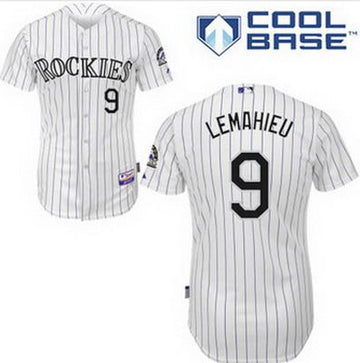 DJ LeMahieu Colorado Rockies white jersey