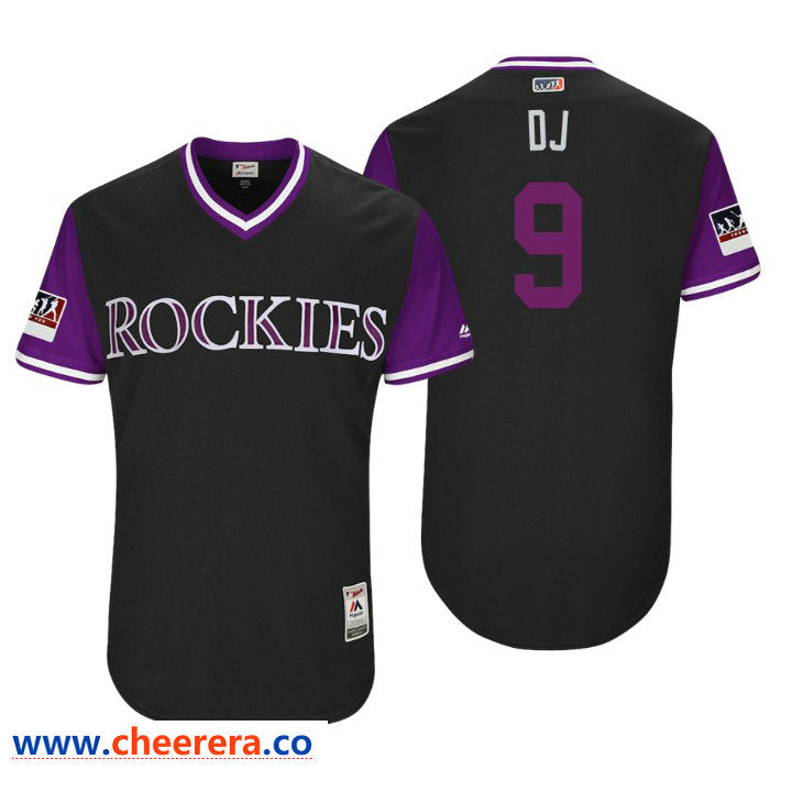 Colorado Rockies black Authentic jersey