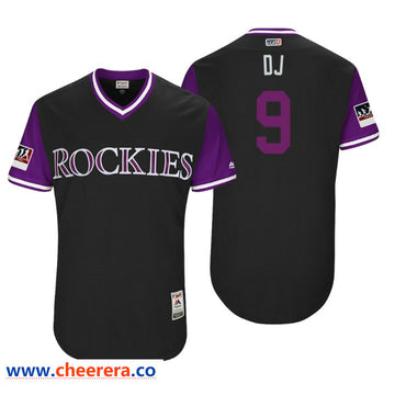 Colorado Rockies black Authentic jersey