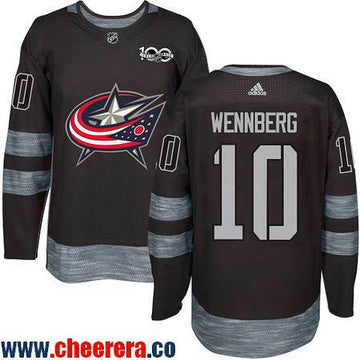 Alexander Wennberg Columbus Blue Jackets black jersey
