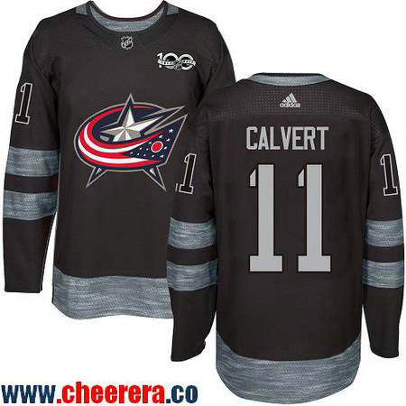 Matt Calvert Columbus Blue Jackets black jersey