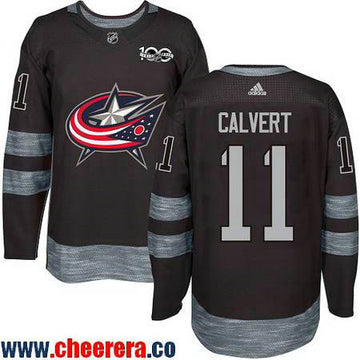 Matt Calvert Columbus Blue Jackets black jersey
