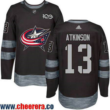 Cam Atkinson Columbus Blue Jackets black jersey