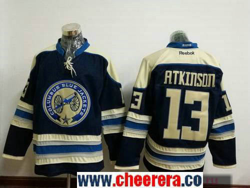 Cam Atkinson Columbus Blue Jackets blue Third jersey