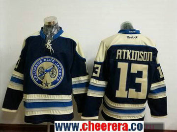 Cam Atkinson Columbus Blue Jackets blue Third jersey