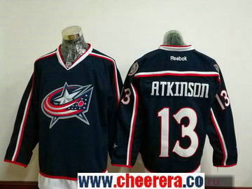 Cam Atkinson Columbus Blue Jackets navy Home jersey